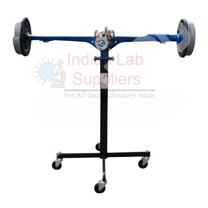 Rear Axle with Differential (On Stand with Wheels) - Manual